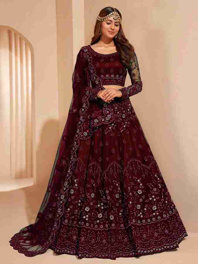 Ramya Fashion Embroidered Semi Stitched Lehenga Choli Buy Ramya Fashion Embroidered Semi Stitched Lehenga Choli Online at Best Prices in India Flipkart