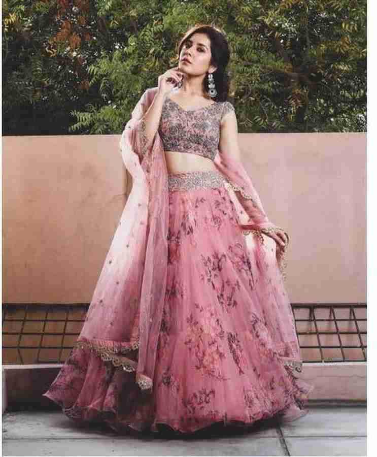 Fashionuma Digital Print Semi Stitched Lehenga Choli Buy Fashionuma Digital Print Semi Stitched Lehenga Choli Online at Best Prices in India Flipkart