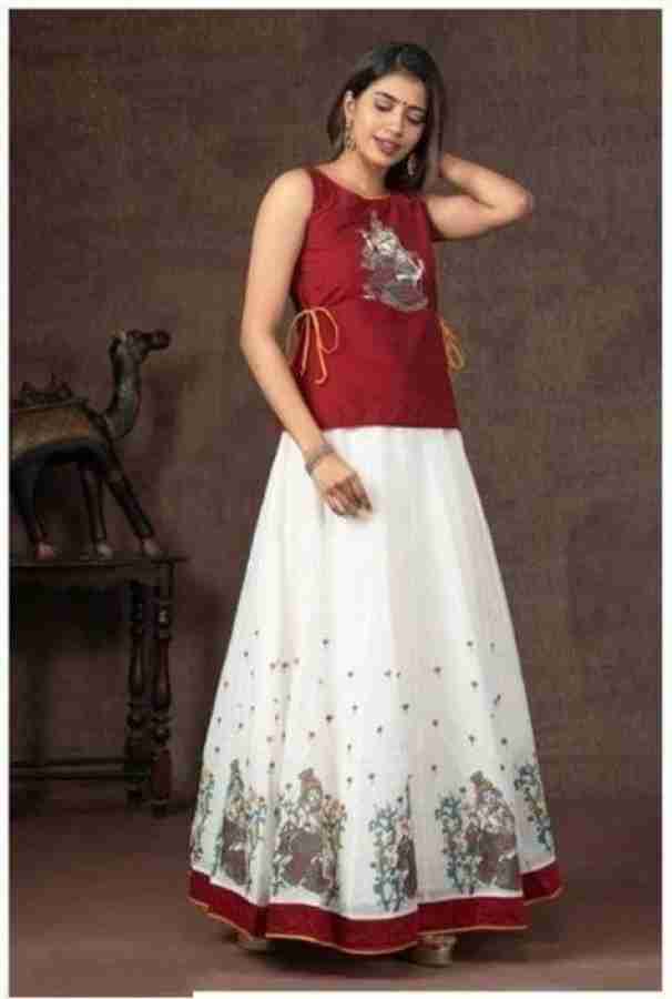 Long skirt and top hotsell kerala style