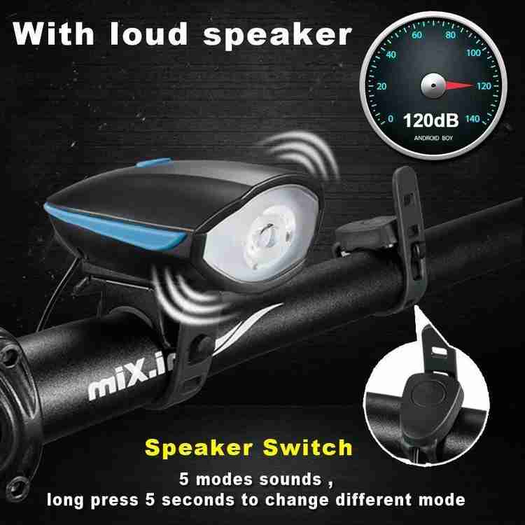 Fitness Scout Rechargeable Bright 250 Lumen Light 3 Modes Cycle
