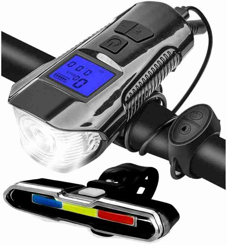 Front and back shop light for cycle