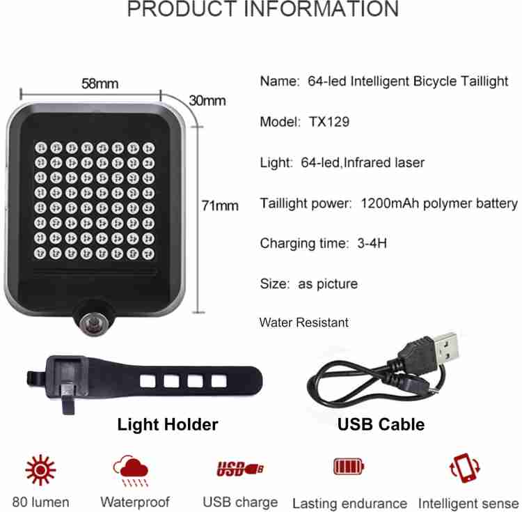 Cycle indicator store light flipkart