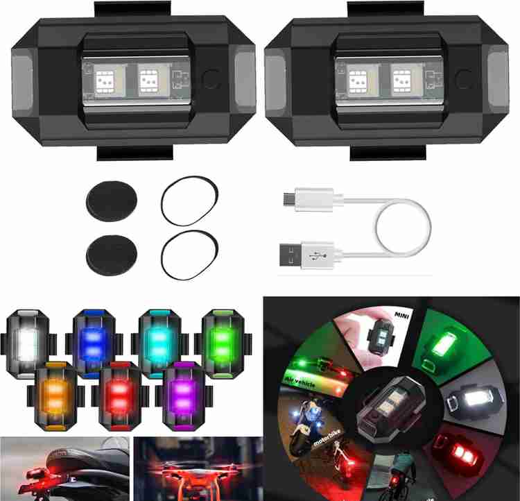 DSTECHBAR Universal Safety Small Light 7 Colors 30 Modes Cycle