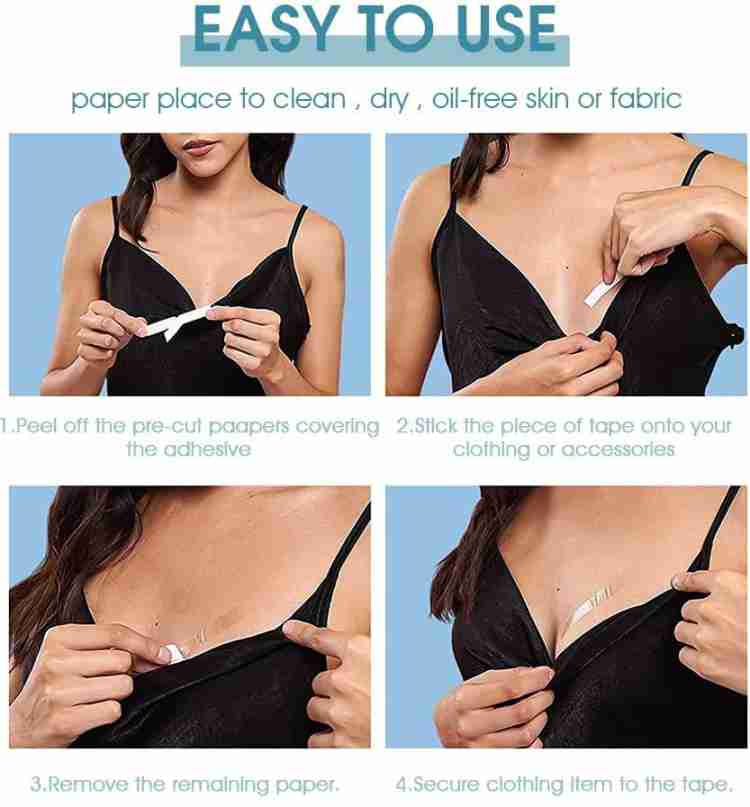 Double Sided Dressing Stickers Tape One-off Body Clothing Bra