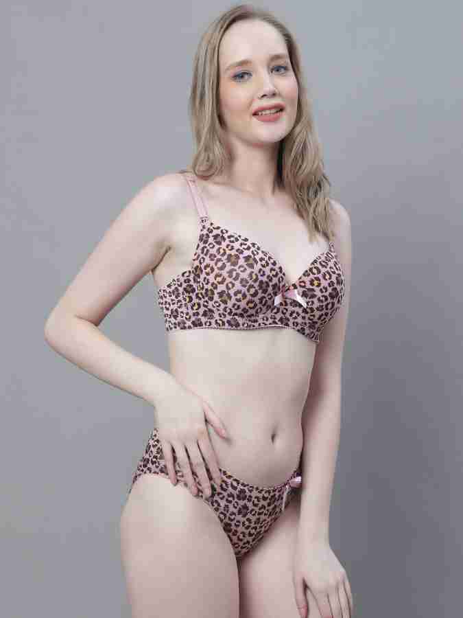 Buy online Pink Polyester Bras And Panty Set from lingerie for Women by  Prettycat for ₹509 at 54% off