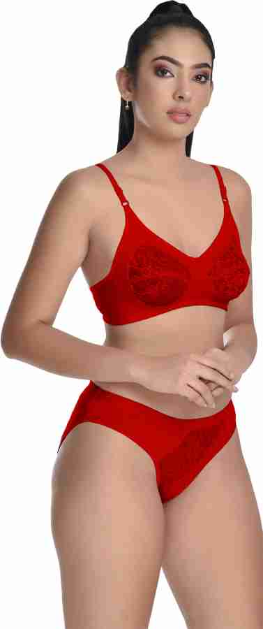 Buy online White Bras And Panty Set from lingerie for Women by Madam for  ₹360 at 76% off