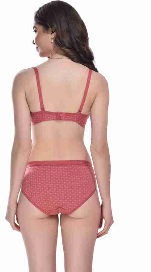 Buy online Pink Printed Minimizer Bra from lingerie for Women by Alishan  for ₹269 at 76% off
