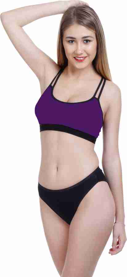 Buy Purple Lingerie Sets for Women by AAMARSH Online