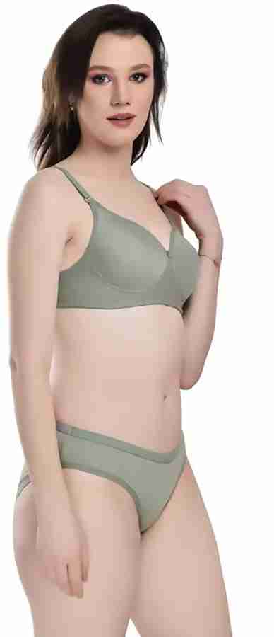 Buy Beach Curve -Women Cotton Bra Panty Set for Lingerie Set