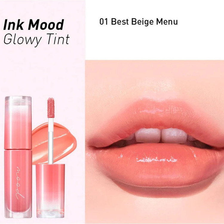 Peripera INK MOOD GLOWY TINT 01 BEST BEIGE MENU Lip Stain Price in India -  Buy Peripera INK MOOD GLOWY TINT 01 BEST BEIGE MENU Lip Stain online at  Flipkart.com