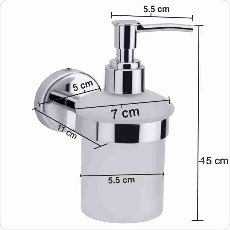 Easyhome Furnish 304 steel Stand Glass Bottle Liquid Soap dispenser/shampoo/Hand  wash Dispenser 300 ml Liquid, Gel, Conditioner, Soap, Sanitizer Stand, Shampoo  Dispenser Price in India - Buy Easyhome Furnish 304 steel Stand