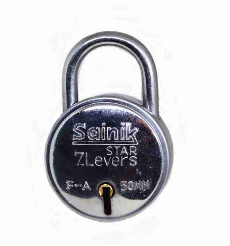 trust jone shop Sainik Padlock 7 Leveres 50 mm lock Padlock Buy