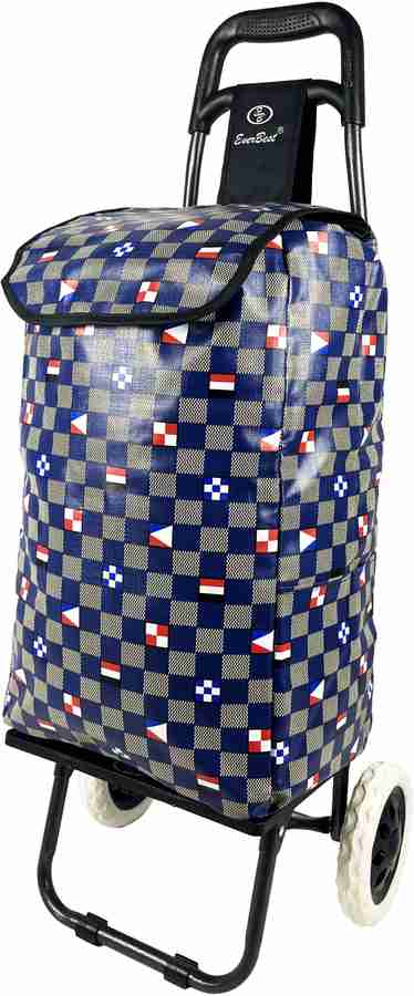 EverBest Shopping trolley bag with wheels Iron Fruit Vegetable