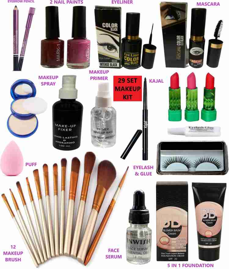 INWISH 29 set HD makeup kit set with all makeup products Price