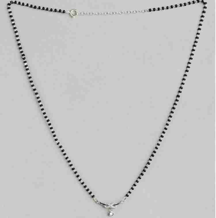 Silver mangalsutra designs deals with price