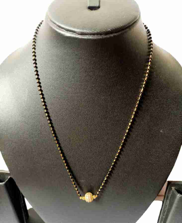 One mani mangalsutra design hot sale