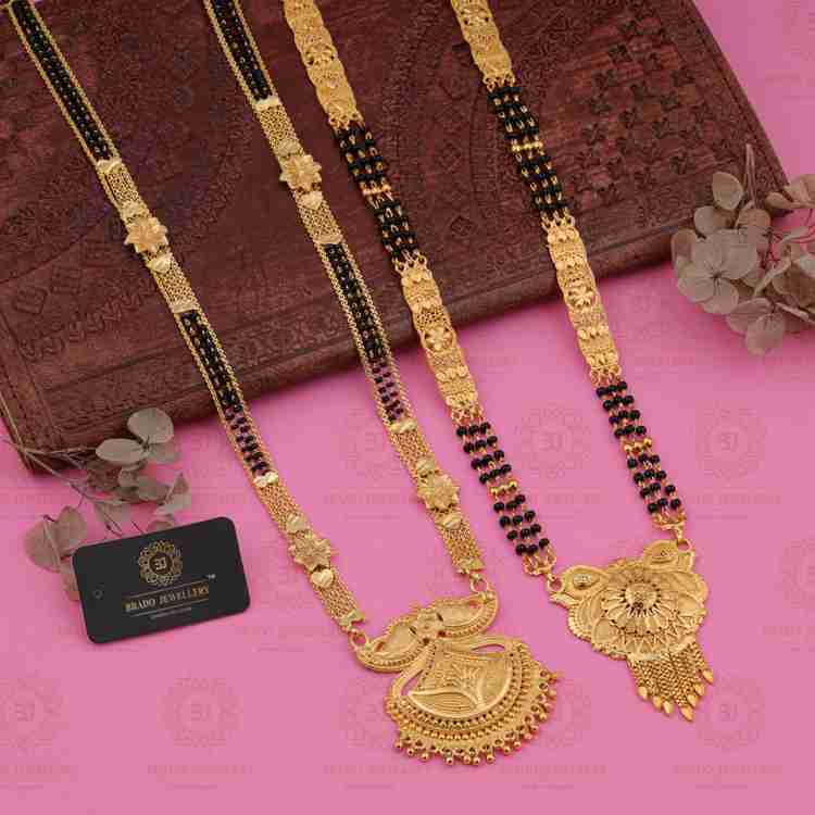 2 tola long mangalsutra discount