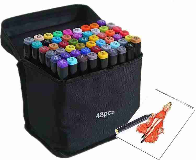 Dual Tips Permanent Marker Pens (Jual Simbalion Permanent Dual Tip