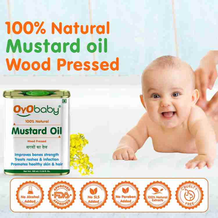 Mustard oil for baby cold sales