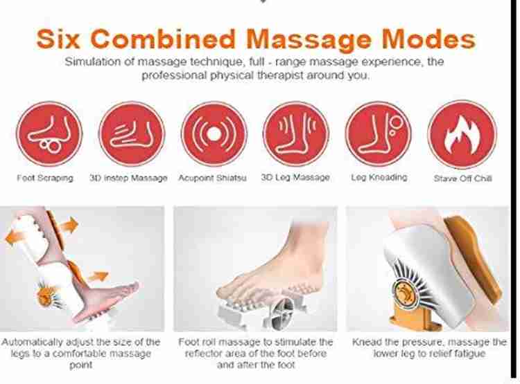 SOBO Leg Foot Massager Machine for Calf Pain Relief with Heat Leg