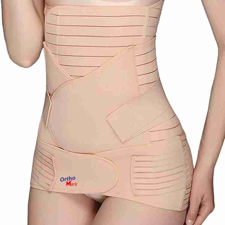 OrthoMark Postpartum recovery abdominal binder 3in1 Post pregnancy belt women 40 46 inch L Buy maternity care products in India Flipkart