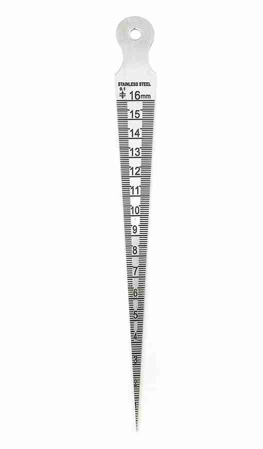 Azlaan Bore Gauge Taper Gauge 1 16 MM Stainless Steel Hole Size