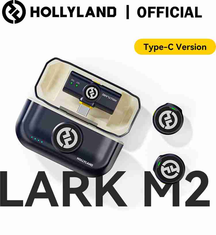 HOLLYLAND Lark M2S-ワイヤレスマイク-ピンマイク Hollyland Lark M2