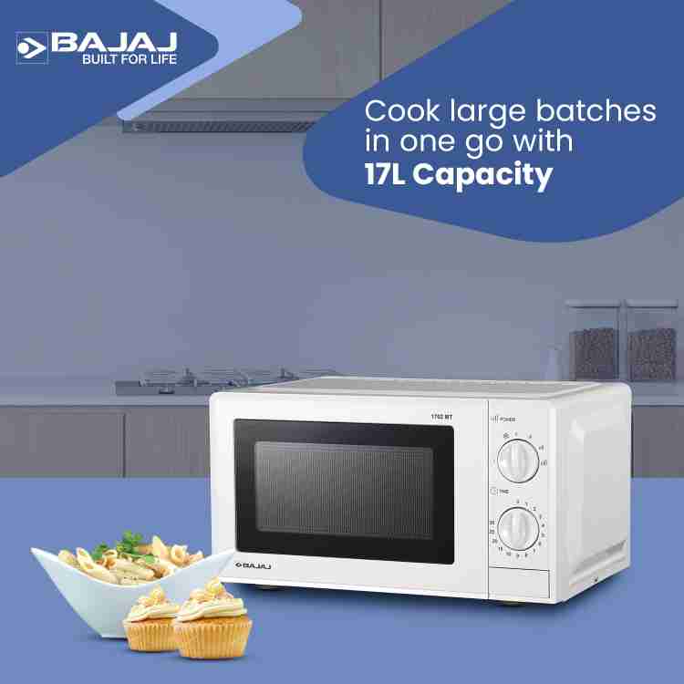 bajaj 17 l microwave oven