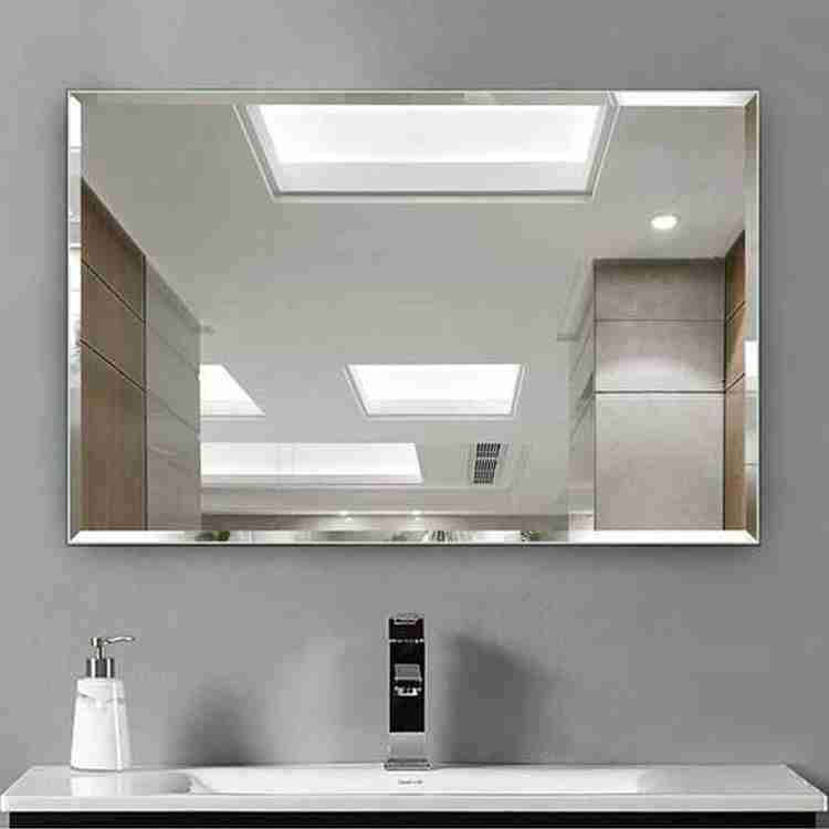Frameless vanity mirror store