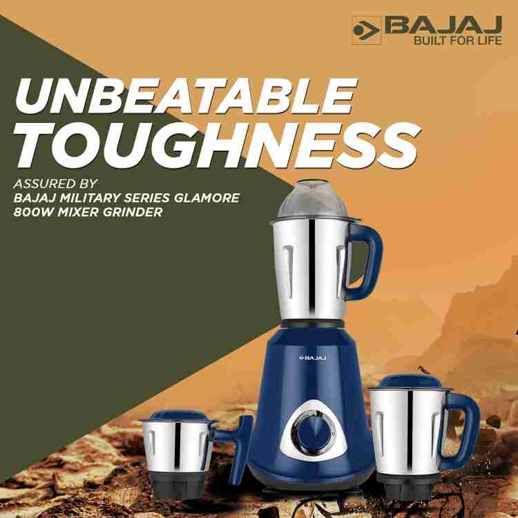 Bajaj 800w mixer grinder price discount