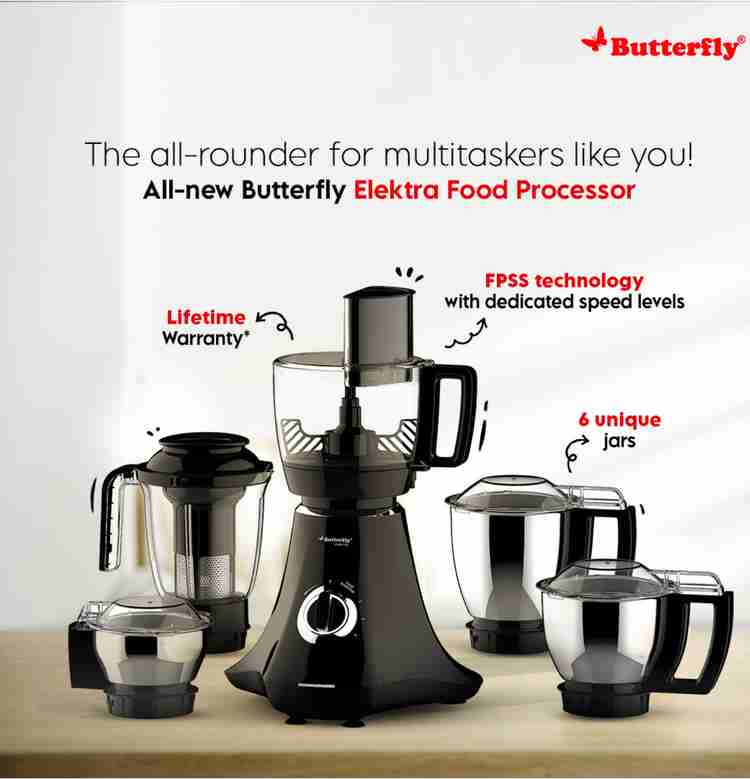 Butterfly 1000 outlet watt mixer grinder