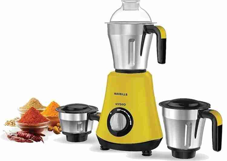 HAVELLS HYDRO 750 W Mixer Grinder Price in India Buy HAVELLS HYDRO 750 W Mixer Grinder Online at Flipkart
