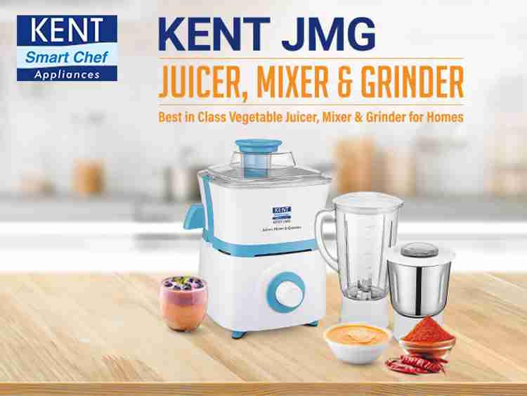 KENT 16127 500 Juicer Mixer Grinder 2 Jars Blue Price in India