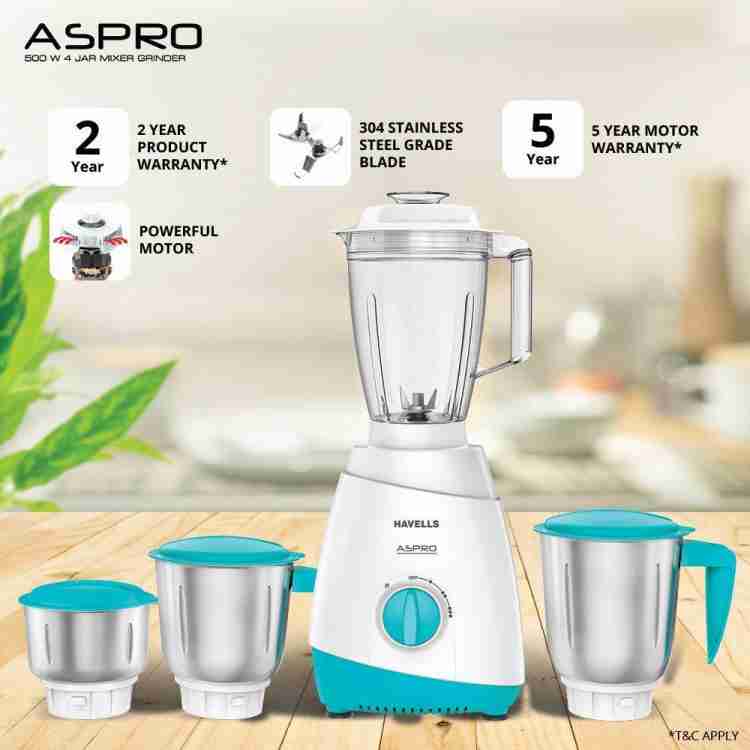 Havells mixer clearance grinder 500w price