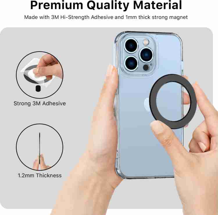 Gripp MAGRING Magnetic Supporter for MagSafe Ring for All Qi Enabled Phones   HaloLock Mobile Holder Price in India - Buy Gripp MAGRING Magnetic  Supporter for MagSafe Ring for All Qi Enabled
