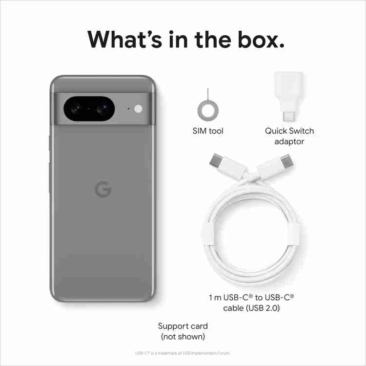 Google Pixel 8 (Obsidian, 128 GB) (8 GB RAM)