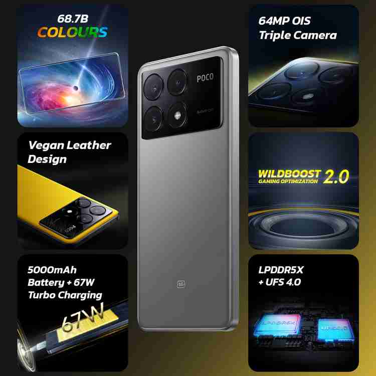 POCO X6 Pro 5G ( 256 GB Storage, 8 GB RAM ) Online at Best Price 