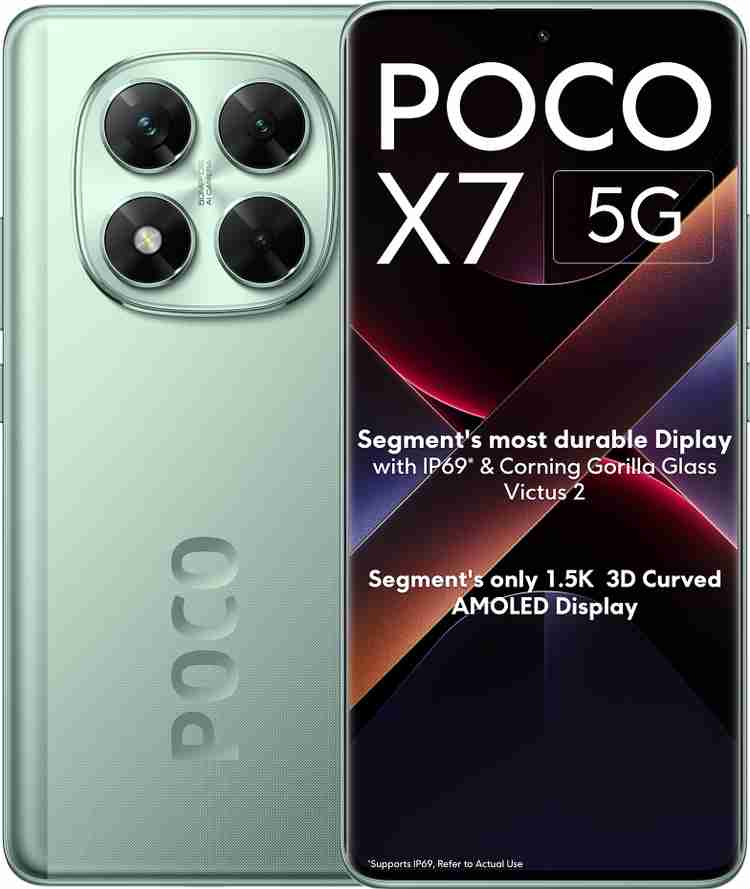 POCO X7 5G ( 256 GB Storage, 8 GB RAM ) Online at Best Price On 
