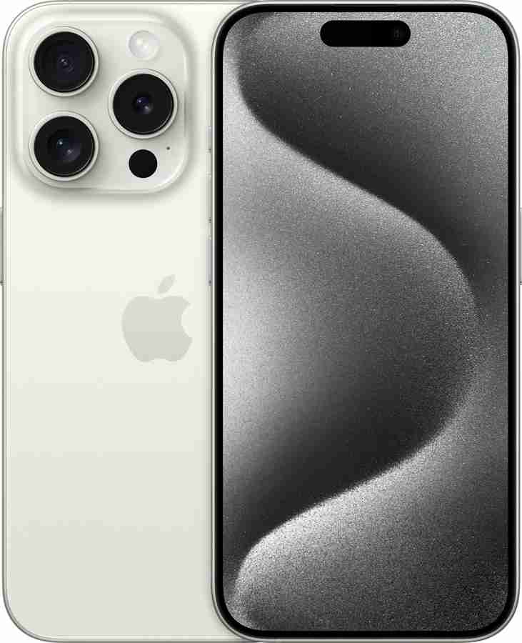 Apple iPhone 15 Pro (White Titanium, 128 GB)