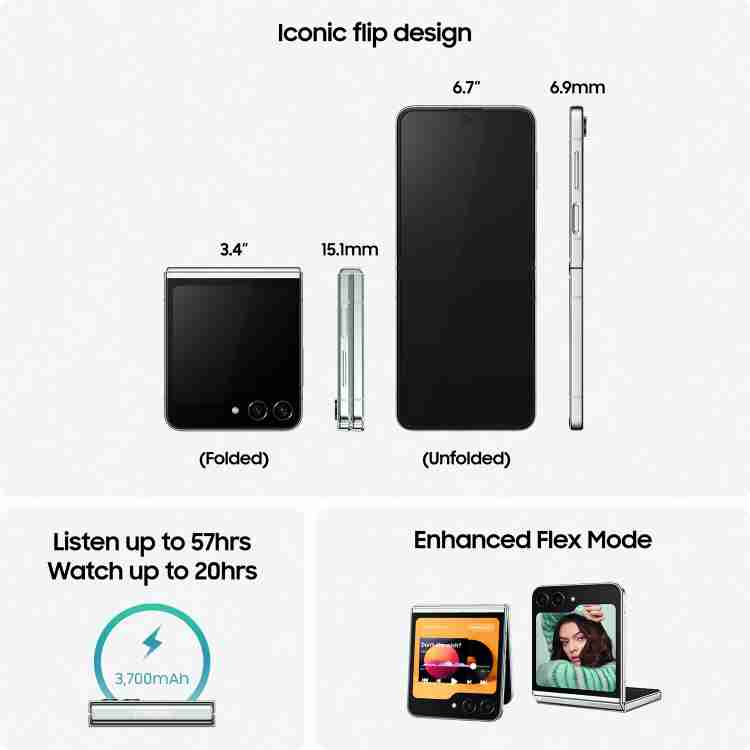 SAMSUNG Galaxy Z Flip5 ( 512 GB Storage, 8 GB RAM ) Online at Best