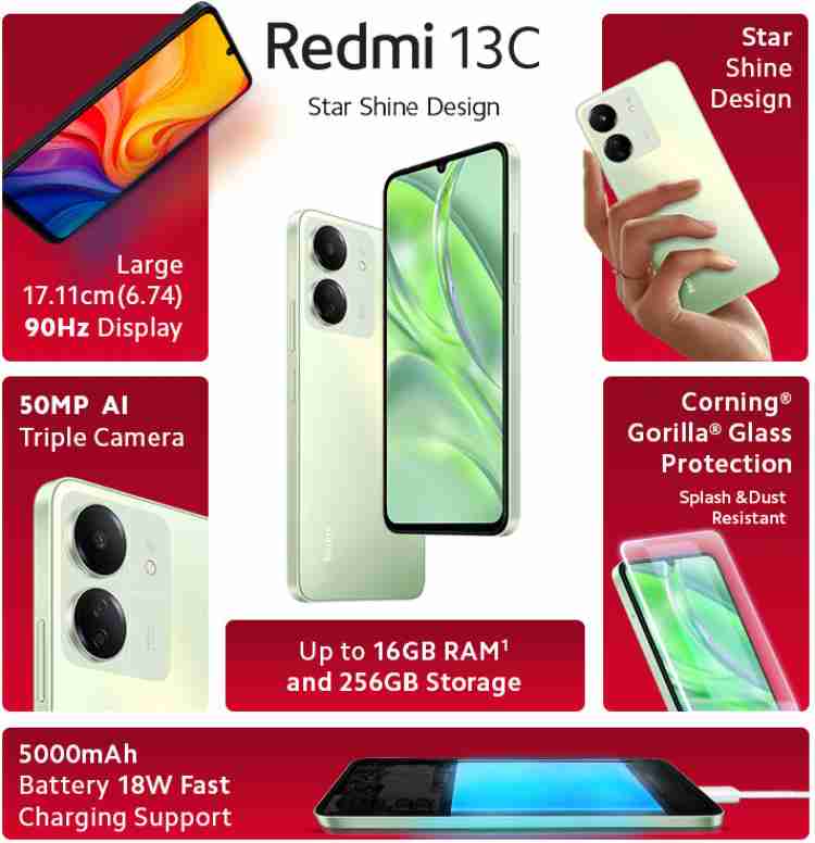 Xiaomi Redmi 13C Green (4GB / 128GB)