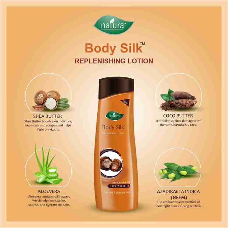 Natura Body Silk Lotion at best price in New Delhi by Aryan Care Pvt. Ltd.