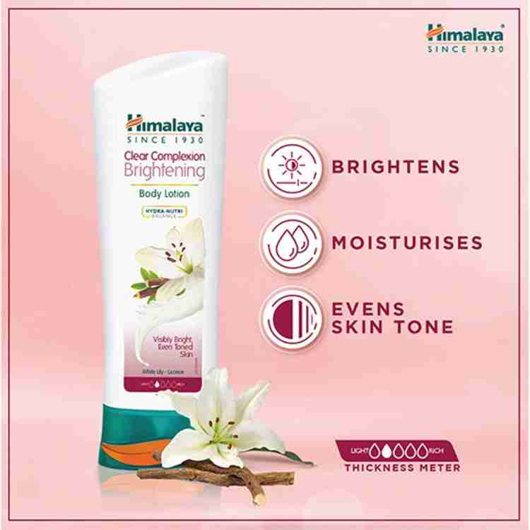 HIMALAYA Clear complexion Brightening Body Lotion Price in India