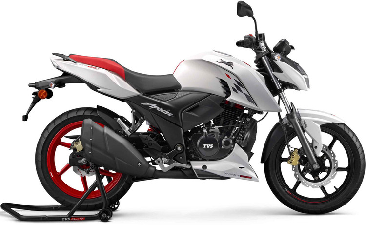 Apache 180 Bs6 White Colour White New Apache 180 Bs6 Price New