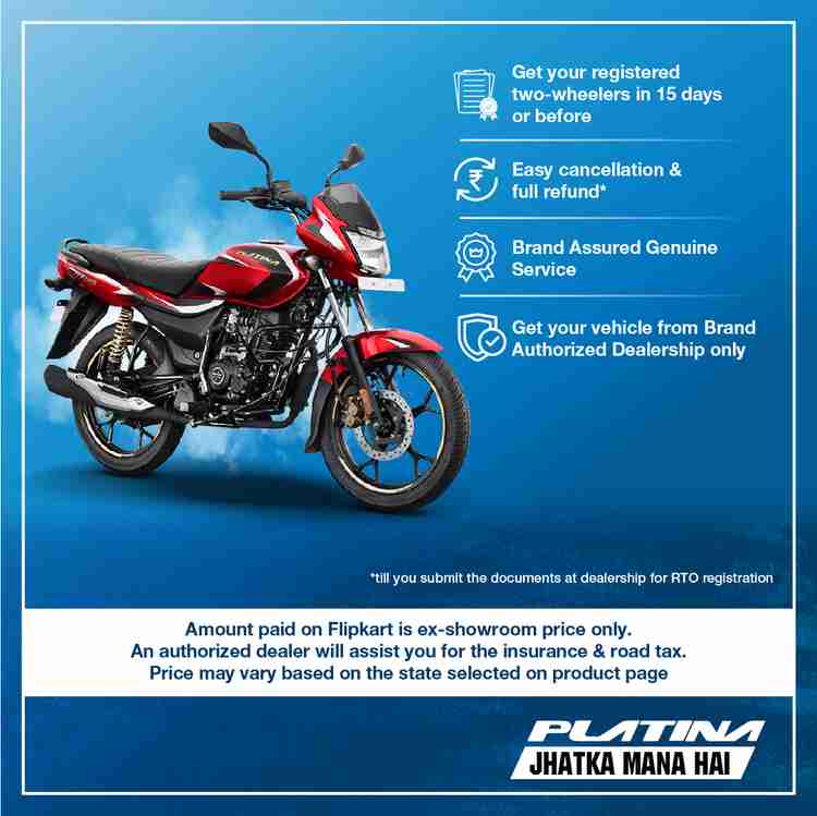 Bajaj platina 100 average cheap