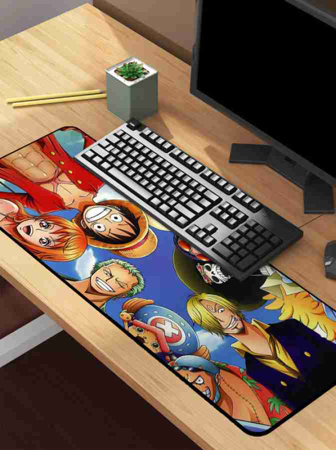 70x30CM Anime One Piece Large Mouse Pad Mat Gaming Mousepad Anti-slip  Rubber