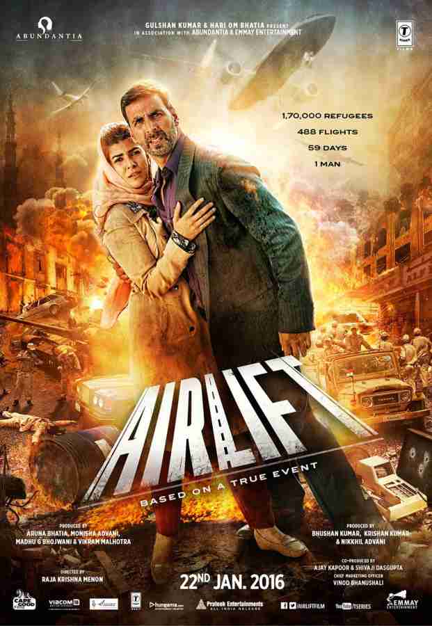 AIRLIFT HD PRINT HINDI BOLLYWOOD MOVIE Price in India Buy