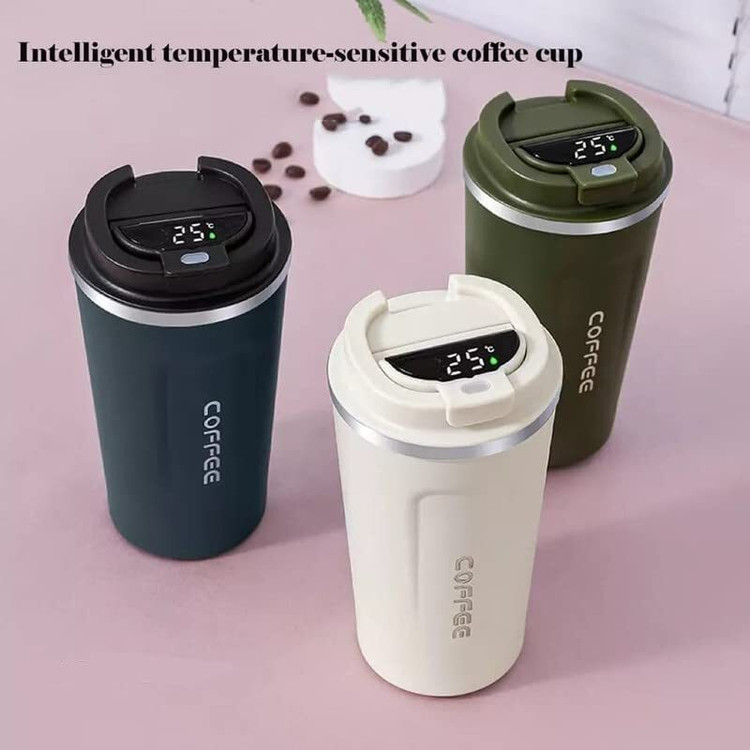 Smart Temperature Display Coffee Mug