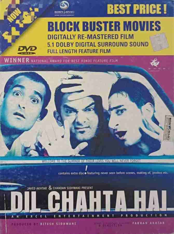 DIL CHAHTA HAI DVD Standard Edition Price in India Buy DIL