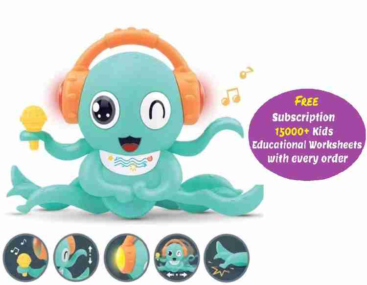 Musical octopus toy cheap